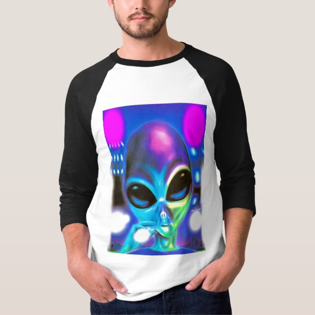 Camiseta Encuentro de Alien (Anverso)