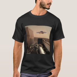 Camiseta Encuentro de Saucer de OVNI de Mars InSight Alien