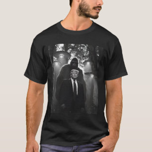 Camiseta Encuentro de Trump Bigfoot Ovni Alien Invasión Uap