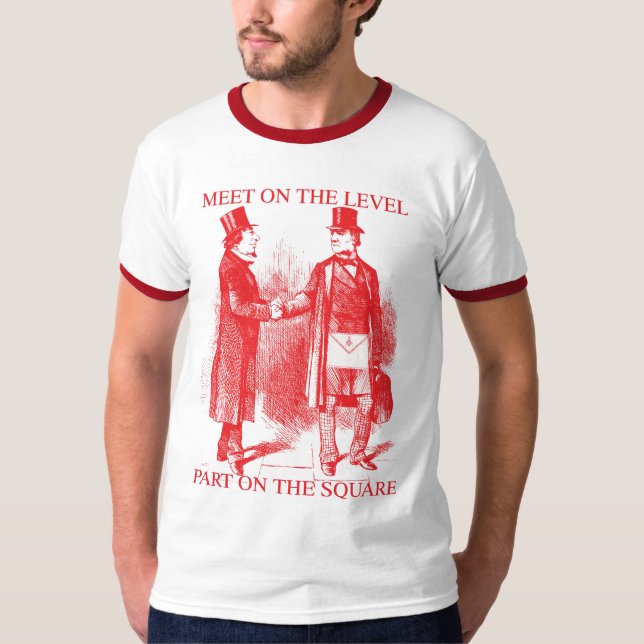 Camiseta Encuentro en rojo (Anverso)