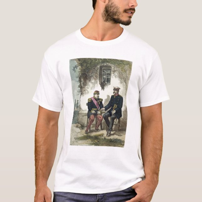 Camiseta Encuentro entre Otto von Bismarck y Napoleon (Anverso)