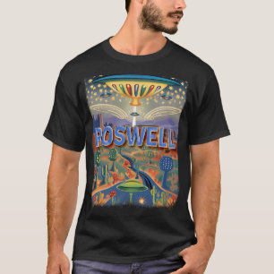 Camiseta Encuentro extraterrestre Roswell Nuevo México Nm S
