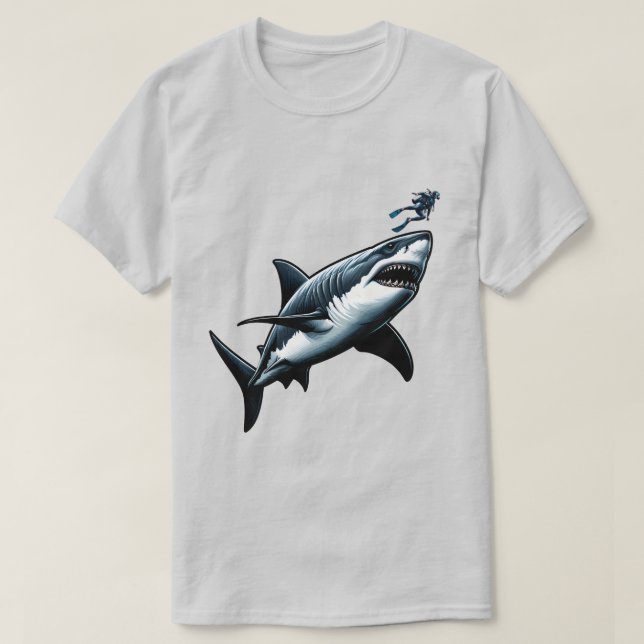 Camiseta Encuentro Megalodon (Diseño del anverso)