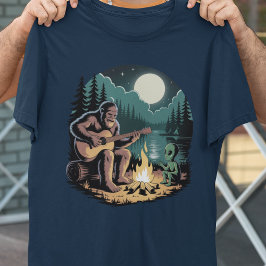 Camiseta Encuentro Paranormal de Críptido OVNI Alien Bigfoo
