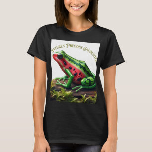 Camiseta Encuentro Precioso de la Naturaleza Sandía Rana Or
