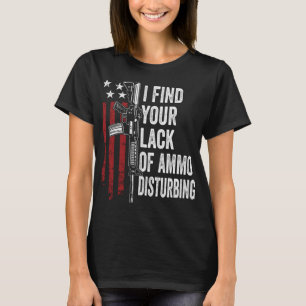 Camiseta Encuentro Su Falta De Ammo Perturbador - Graciosa 
