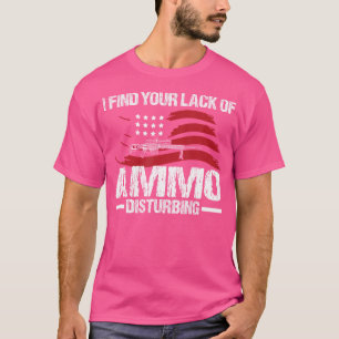 Camiseta Encuentro Su Falta De Ammo Perturbador Propietario