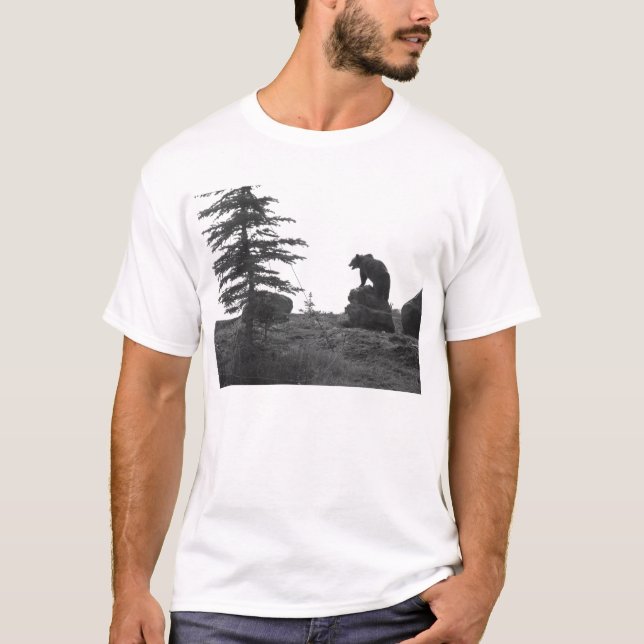 CAMISETA ENCUENTROS DEL OSO GRIZZLY DE MONTANA (Anverso)