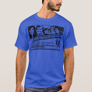 Camiseta encuentros espaciales de los centros de discusión