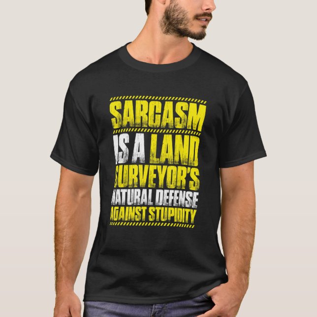 Camiseta Encuesta a un investigador de tierras en sarcasmo (Anverso)