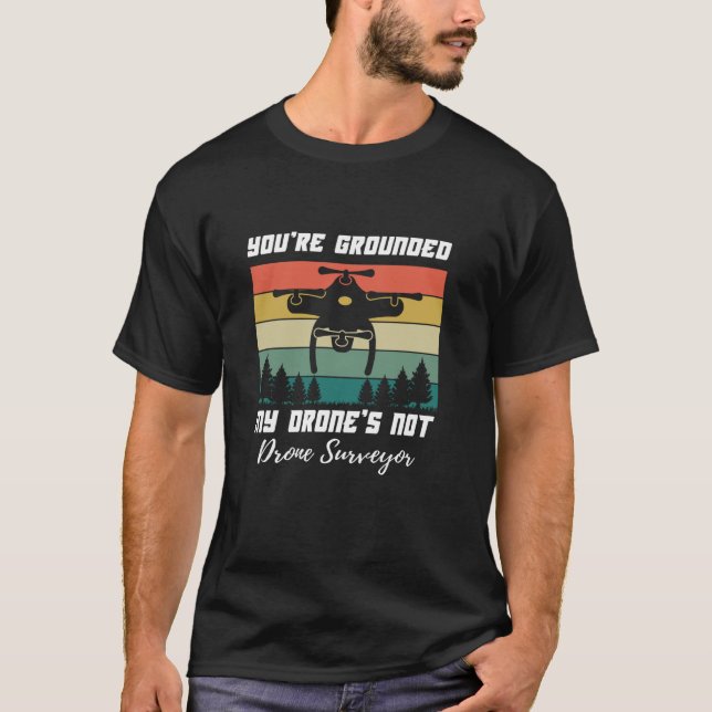Camiseta Encuesta de drones (Anverso)
