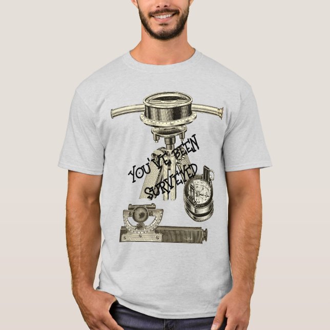 CAMISETA ENCUESTA DE SUPERVISIÓN DE TIERRAS MEDIDA GEOGRÁFI (Anverso)