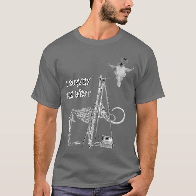 CAMISETA ENCUESTA DE SUPERVISIÓN DE TIERRAS MEDIDA GEOGRÁFI (Anverso)