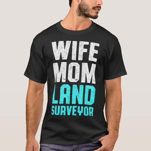 Camiseta Encuesta de tierras a esposas cómicas encuestadora (Anverso)