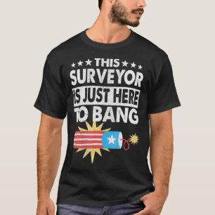 Camiseta Encuesta de tierras de los encuestadores hasta el