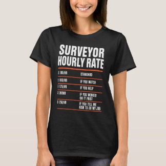 Camiseta Encuesta de Tierras por Horas