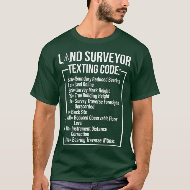 Camiseta Encuesta de Tierras Textos Divertidos Regalos de A (Anverso)