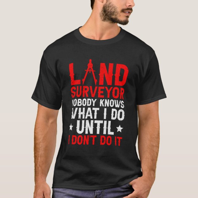 Camiseta Encuesta sobre el uso de la tierra por los agrimen (Anverso)