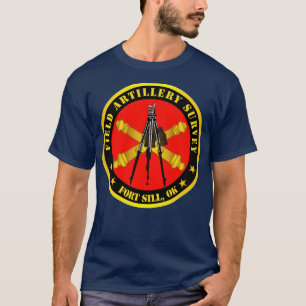 Camiseta Encuesta sobre la Artillería de Campo con sucursal