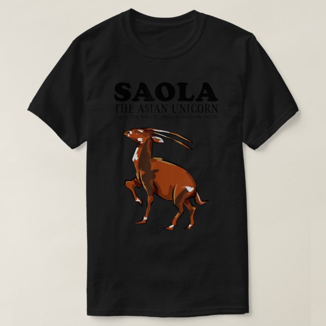 Camiseta Endangered Species Day 2022 Theme - SAOLA The Asia (Diseño del anverso)