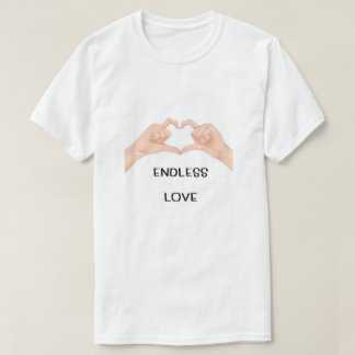 Camiseta Endless Love Heart Hands