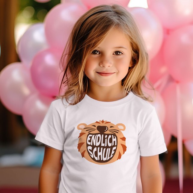 Camiseta Endlich Schule Schulkind 1 Klasse Einschulung (Subido por el creador)