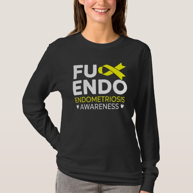 Camiseta Endo Warrior Endometriosis (Anverso)