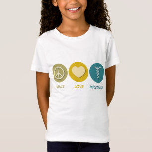 Camiseta Endocrinología del amor de la paz