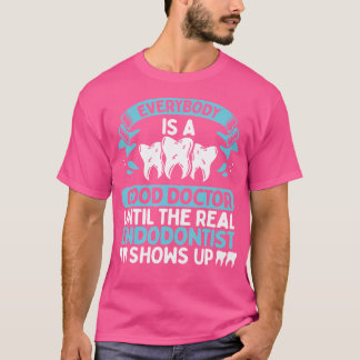 Camiseta Endodoncia Higiene Dental Buen Médico Futuro Endo
