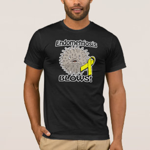 Camiseta Endometriosis Difunde Diseño de Concientización
