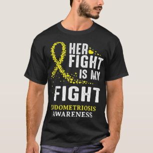 Camiseta Endometriosis Enfermedad Sensibilización Sobrevivi