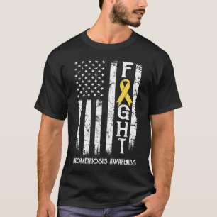 Camiseta Endometriosis Guerrero de los Estados Unidos Bande