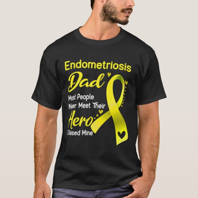 Camiseta Endometriosis Papá La Mayoría De Las Personas Nunc (Anverso)
