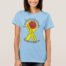 Camiseta ENDOMETRIOSIS SENSIBILIZACIÓN Canvas quemar camise