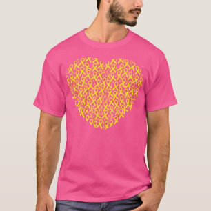 Camiseta Endometriosis Sensibilización Cinta Corazón