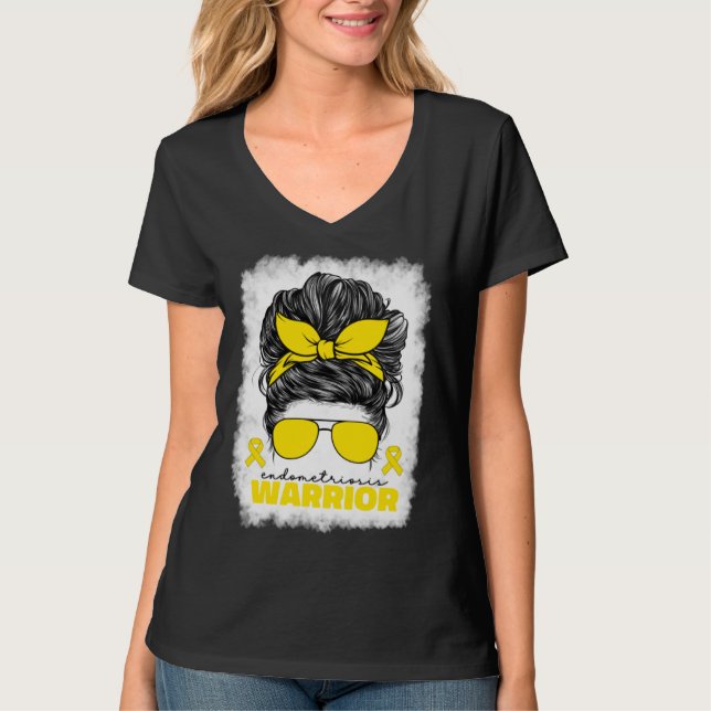 Camiseta Endometriosis Warrior For Women Mom Endometriosis  (Anverso)