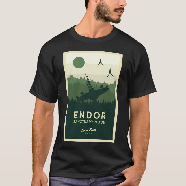 Camiseta Endor, Luna Santuario (Anverso)