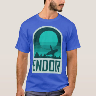 Camiseta Endor Serie geométrica y minimalista