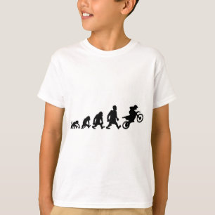 Camiseta enduro del ensayo del moto