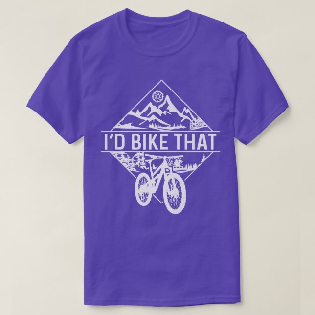 Camiseta Enduro MTB Montaña Bicicleta de montaña Viaje cues (Diseño del anverso)