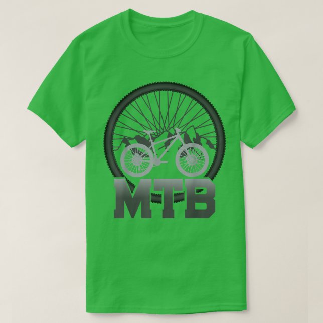 Camiseta Enduro MTB Montaña Bicicleta de montaña Viaje cues (Diseño del anverso)
