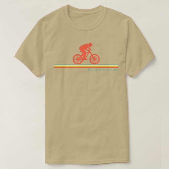 Camiseta Enduro MTB Montaña Bicicleta Vin Retro de descenso (Diseño del anverso)