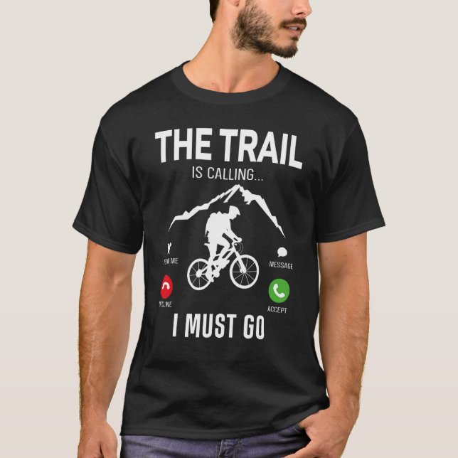 Camiseta Enduro MTB Montaña Bike Riding Downhill Phone Dis (Anverso)