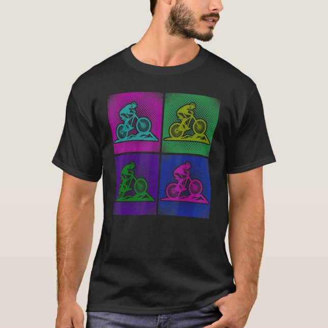 Camiseta Enduro Mtb Montaña Bike Riding Downhill Retro 90 (Anverso)