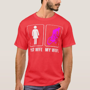 Camiseta Enduro MTB Montaña Bike Riding Downhill Wife Husb