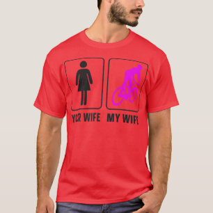 Camiseta Enduro MTB Montaña Bike Riding Downhill Wife Husb