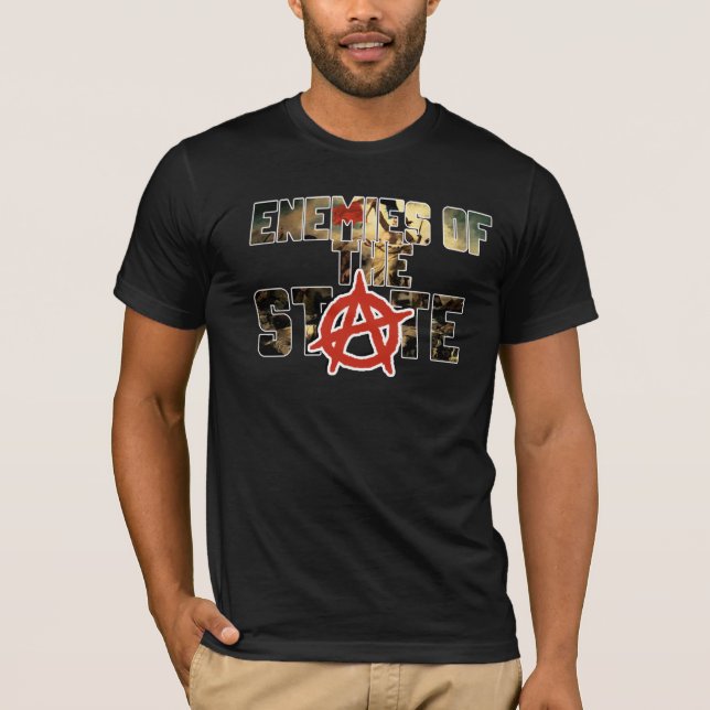 Camiseta enemigo de la Revolución Francesa del estado (Anverso)