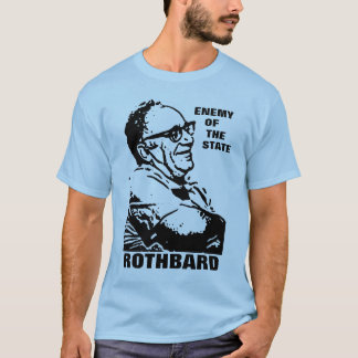 Camiseta Enemigo de Rothbard del estilo 2 del estado