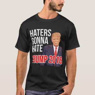 Camiseta Enemigos que van a odiar Donald Trump divertido