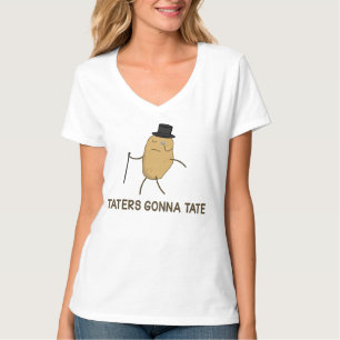 Camiseta Enemigos que van a odiar y Taters que va a Tate